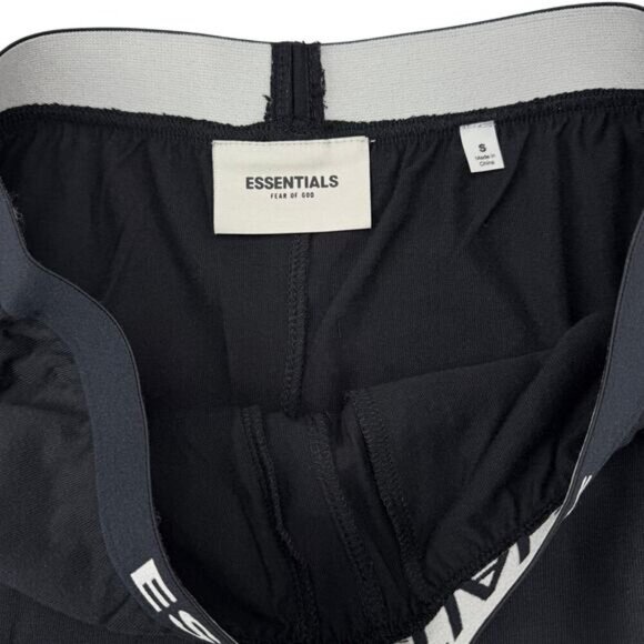 NWT ESSENTIALS Fear Of God Black Lightweight Men's Lounge Pant Size Small - Picture 5 of 8